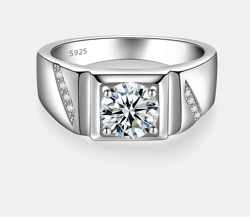 Bague en argent pour homme