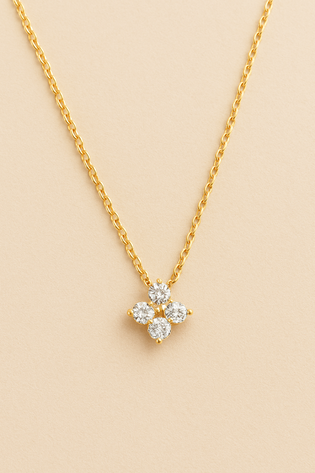 Collier plaqué or 18 carats