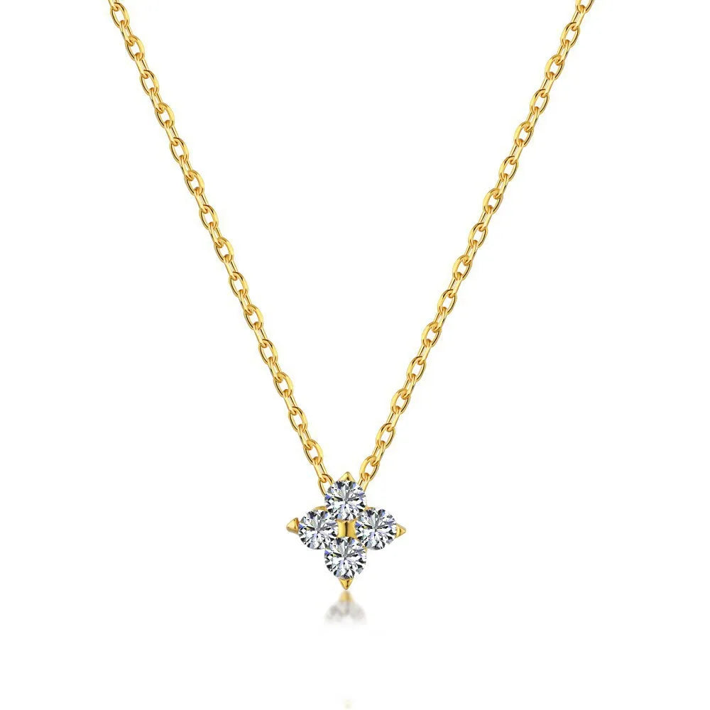 Collier plaqué or 18 carats