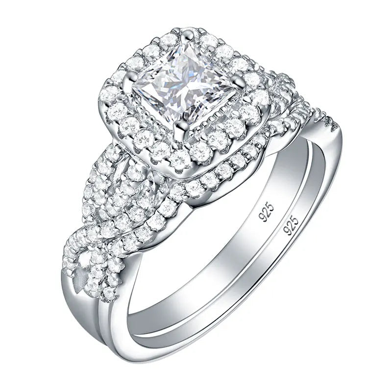 Bague de fiançailles élégante pour femme